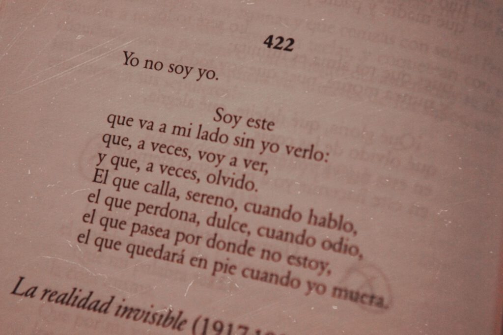 Yo no soy yo Juan Ramón Jiménez